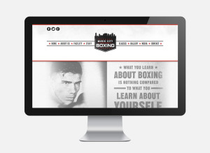 music city boxing website preview